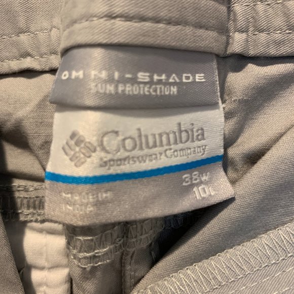 Columbia Men's Cargo Shorts - Grey (38Wx10L) - Picture 4 of 4